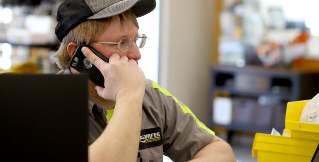 Parts Counter Phone